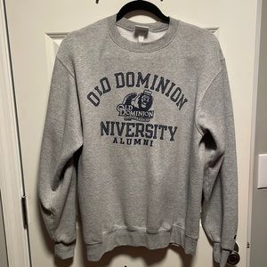 Gray Champion Old Dominion University alumni crew neck sweatshirt